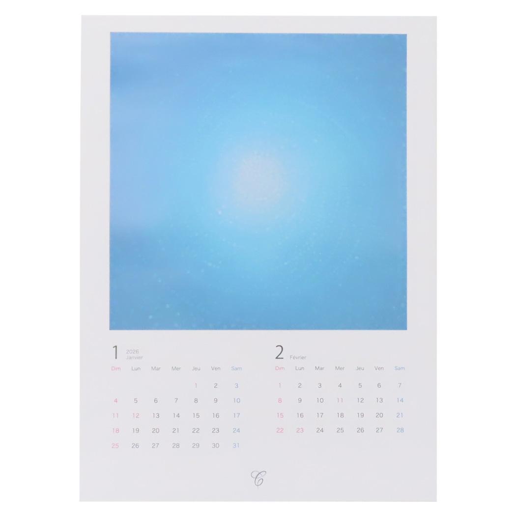 2026Calendar 壁掛けカレンダー2026年 笠井正博 版画家 インテリア 令和8年暦