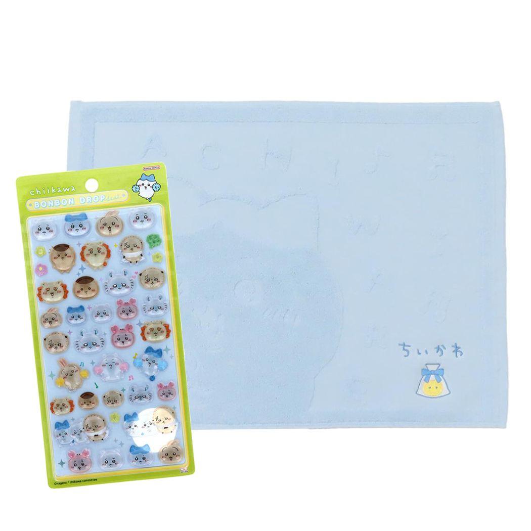ちいかわ ボンボンドロップシール みんな ニコニコ 1シート付！バス用品 セット