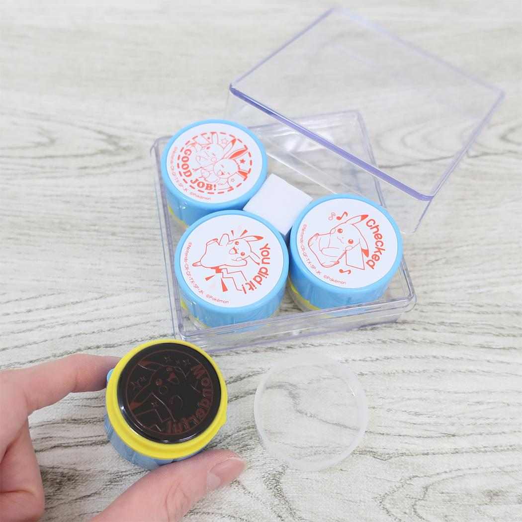 先生の英語のごほうびスタンプ スタンプセット ポケットモンスター ポケモン ビバリー 宿題 評価印 教師