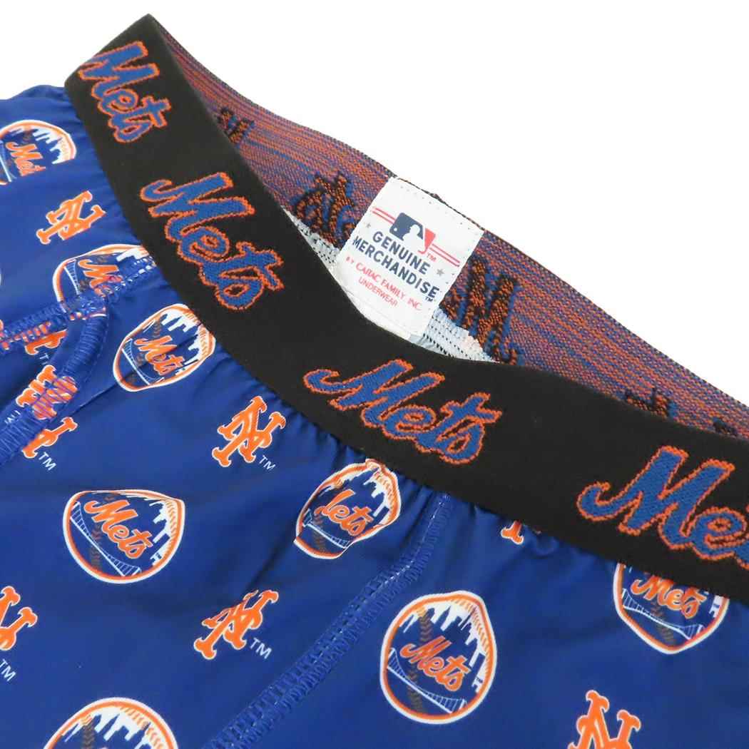 ボクサー前開きブリーフ 下着 キッズ MLB ニューヨーク メッツ カイタックファミリー メジャーリーグベースボール 男児 インナー 子供用下着 メール便可