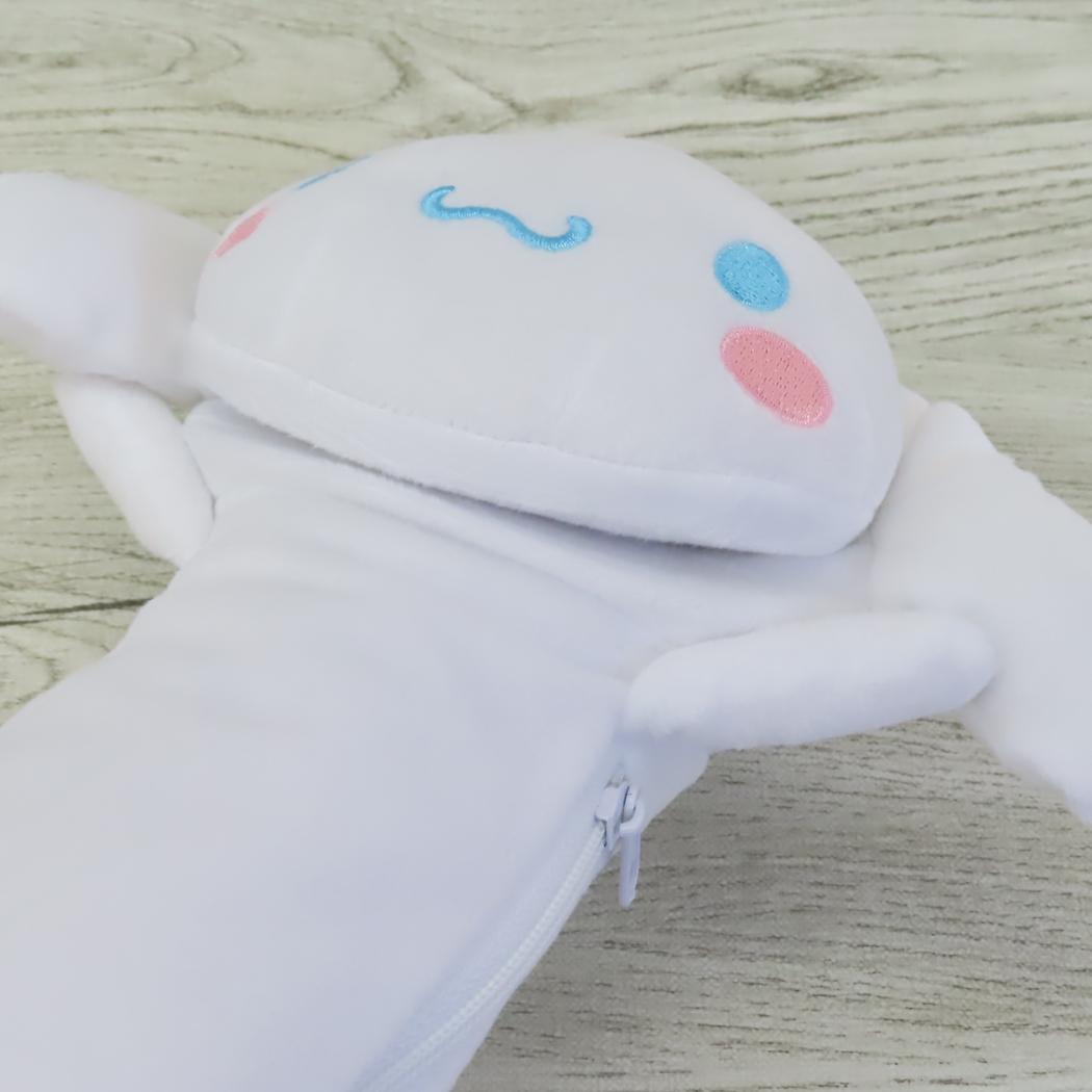 ちょこんぐるみペンケース ペンポーチ シナモロール サンリオ カルチュア エンタテインメント ぬいぐるみ 筆箱