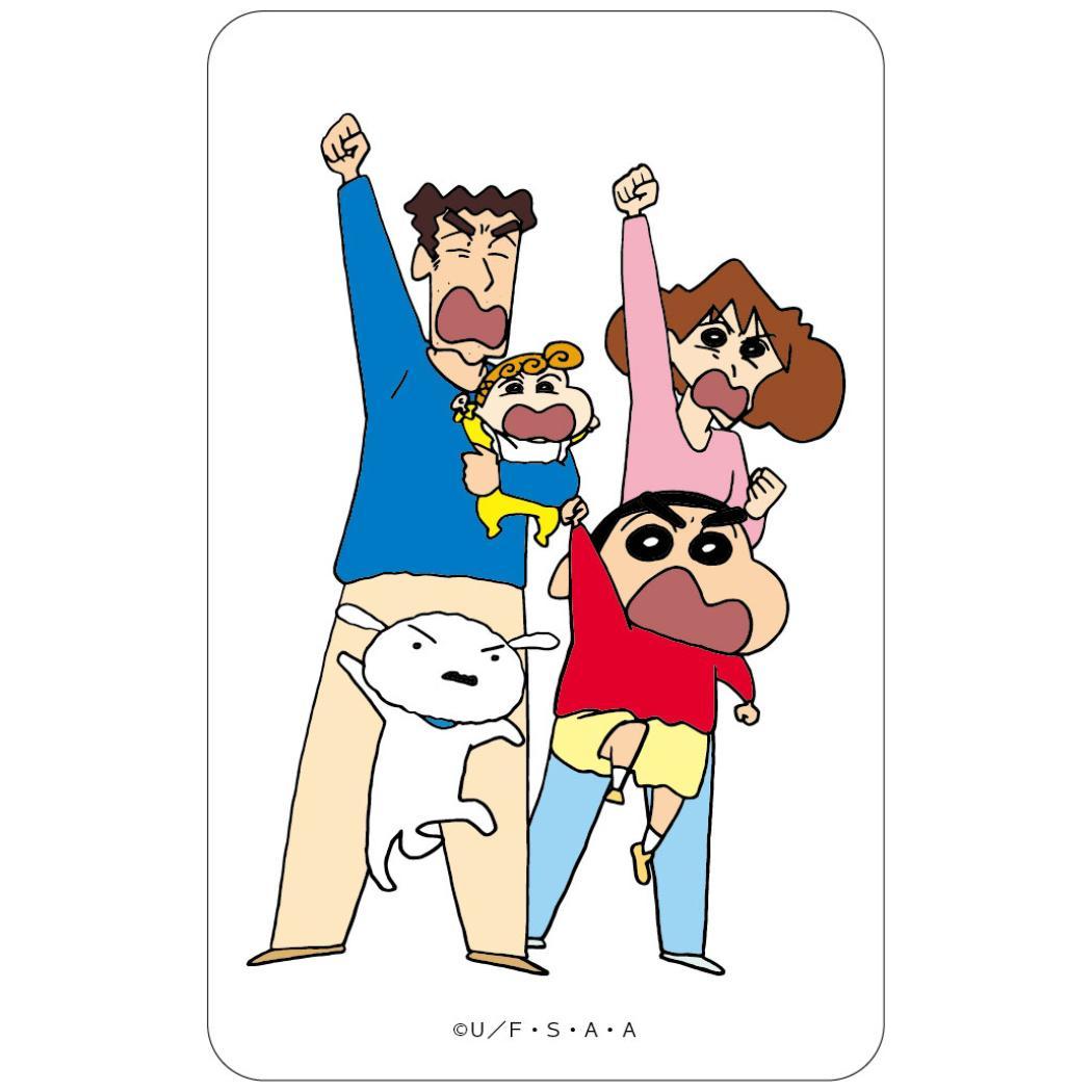 まじかる百貨店クリアカード カード クレヨンしんちゃん ファミリー 10 カルチュア エンタテインメント 絵が動く 変化 アニメメール便可