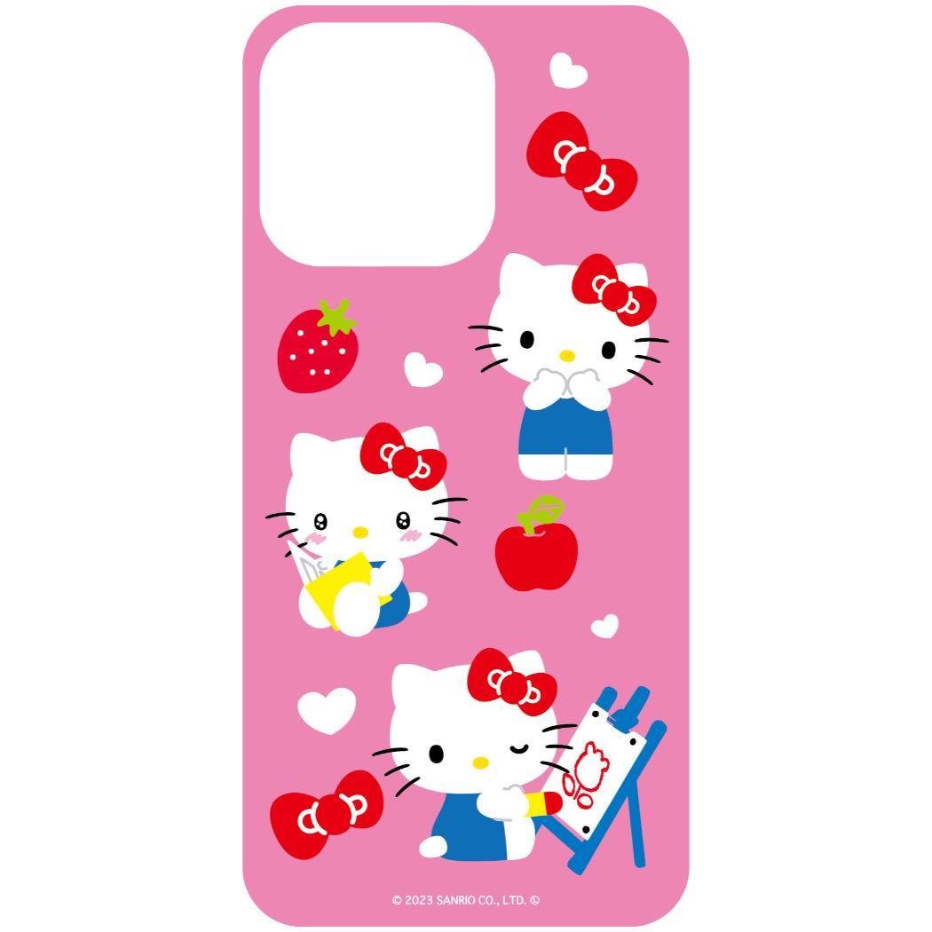 まじかる百貨店スマホシート スマホアクセ ハローキティ ピンク 2 サンリオ カルチュア エンタテインメント 絵が動く 変化 メール便可