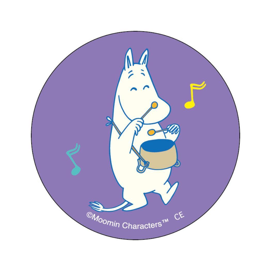 まじかる百貨店缶バッジ カンバッジ ムーミン 1 北欧 カルチュア エンタテインメント 絵が動く 変化 メール便可
