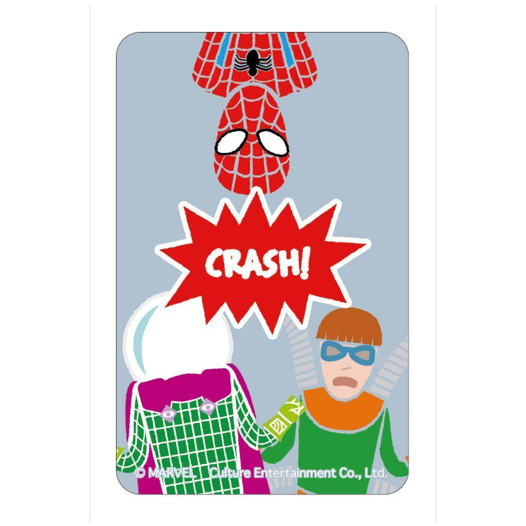 まじかる百貨店ステッカー シール スパイダーマン 5 MARVEL カルチュア エンタテインメント 絵が動く 変化 メール便可