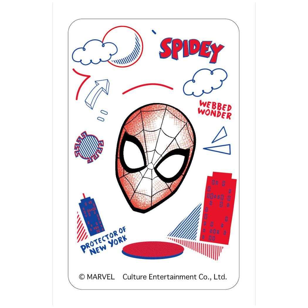 まじかる百貨店クリアカード カード スパイダーマン 1 MARVEL カルチュア エンタテインメント 絵が動く 変化 メール便可