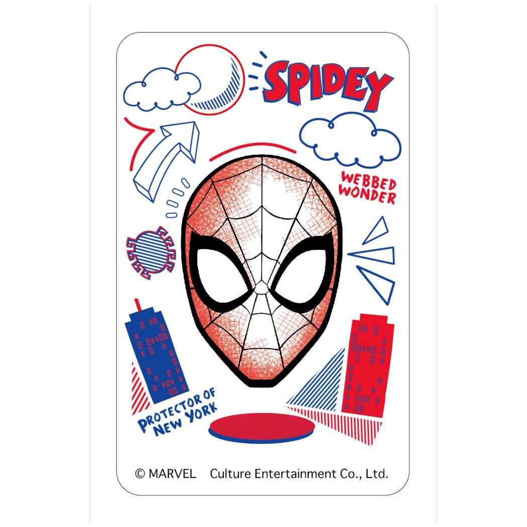 まじかる百貨店クリアカード カード スパイダーマン 1 MARVEL カルチュア エンタテインメント 絵が動く 変化 メール便可