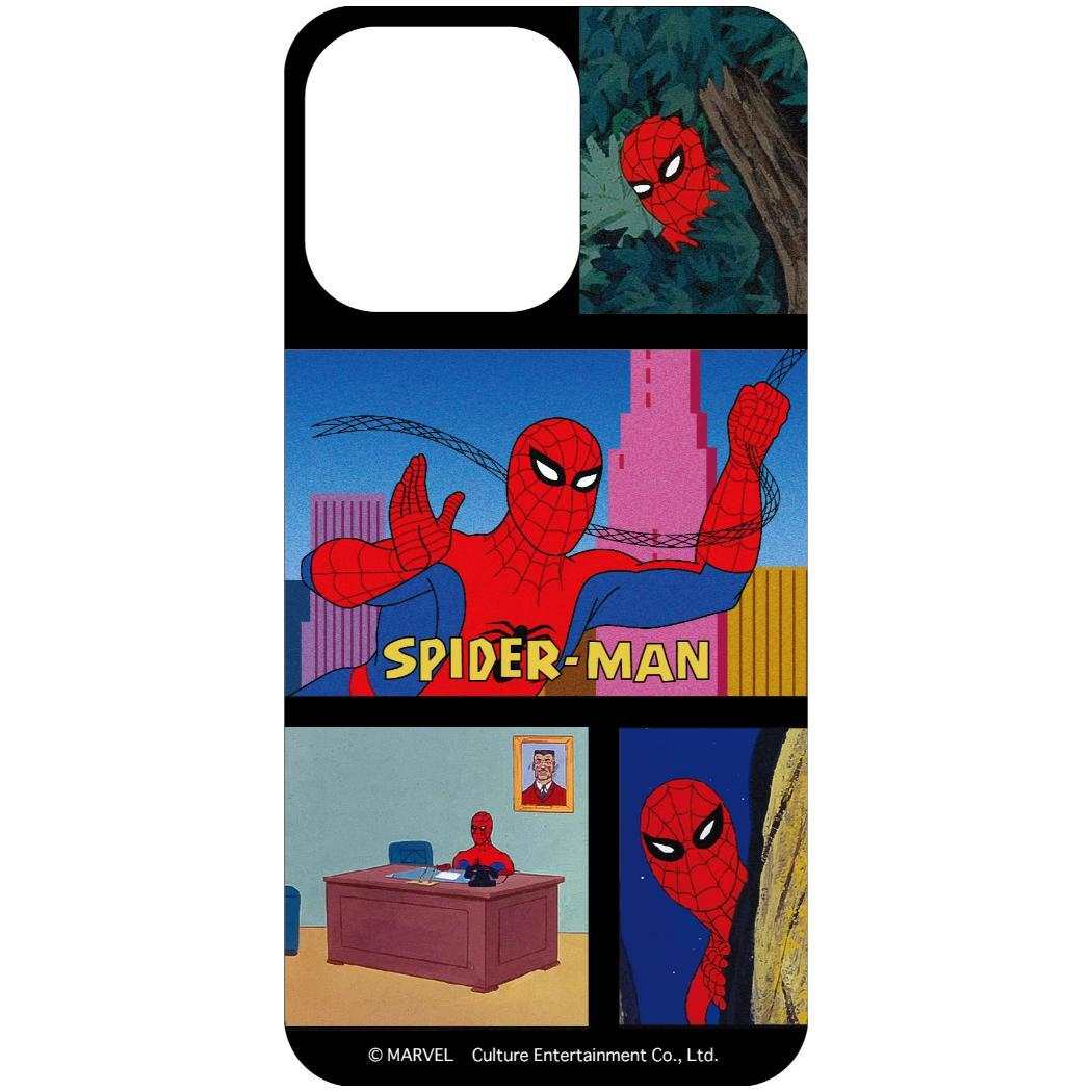 まじかる百貨店スマホシート スマホアクセ スパイダーマン 2 MARVEL カルチュア エンタテインメント 絵が動く 変化 メール便可