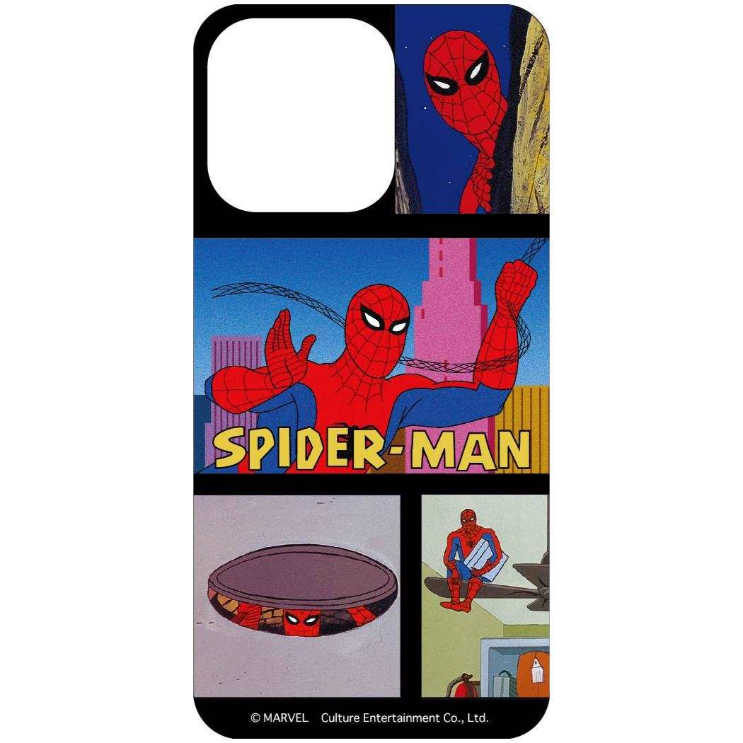 まじかる百貨店スマホシート スマホアクセ スパイダーマン 2 MARVEL カルチュア エンタテインメント 絵が動く 変化 メール便可