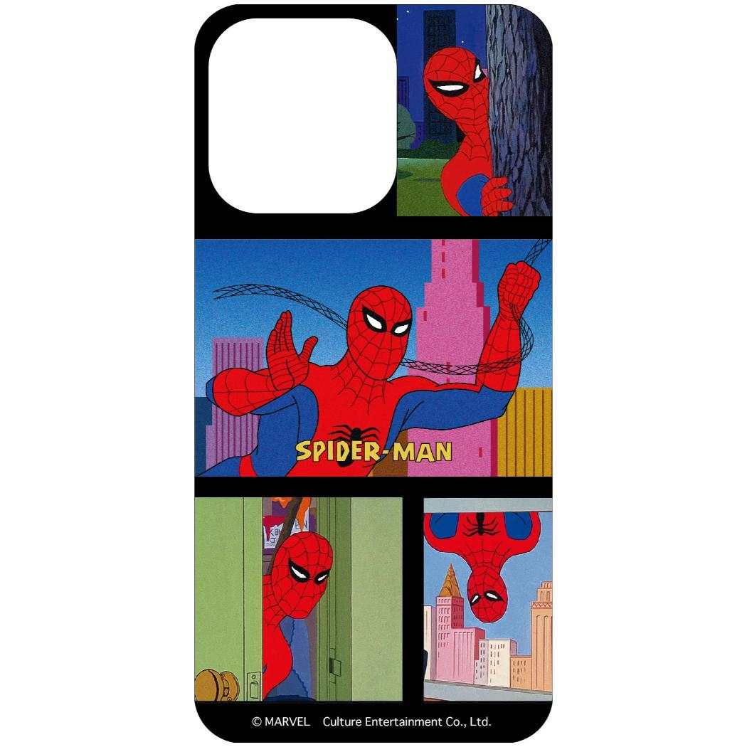 まじかる百貨店スマホシート スマホアクセ スパイダーマン 2 MARVEL カルチュア エンタテインメント 絵が動く 変化 メール便可