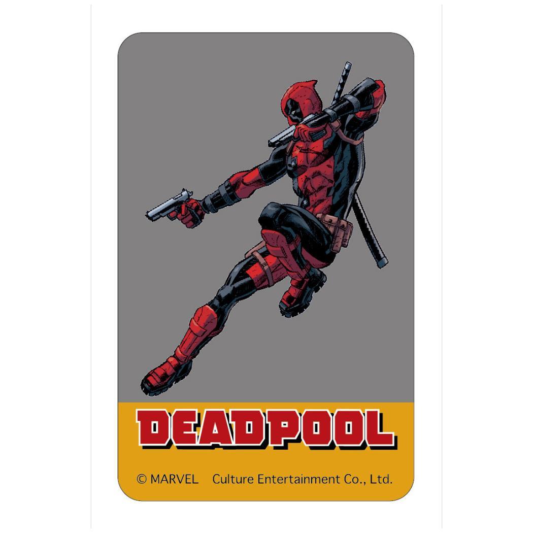 まじかる百貨店ステッカー シール デッドプール 1 MARVEL カルチュア エンタテインメント 絵が動く 変化 メール便可