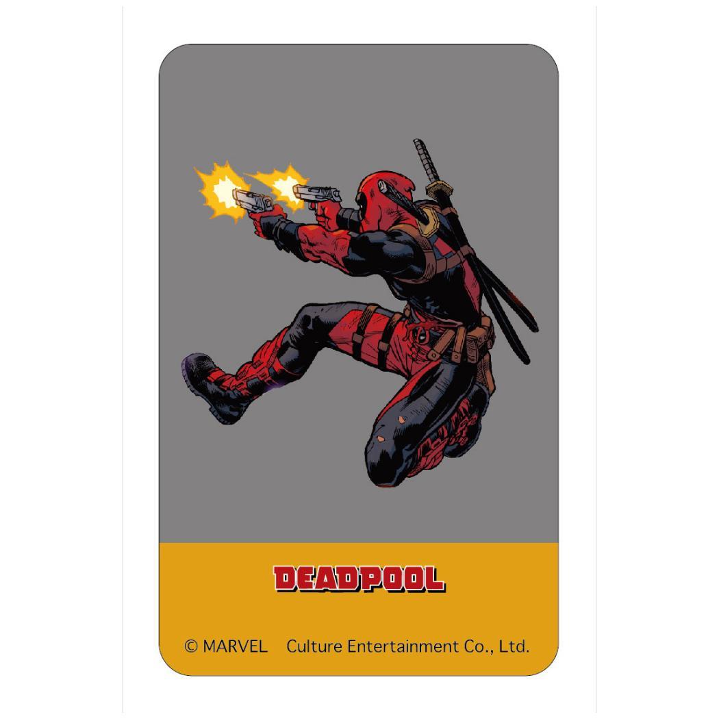 まじかる百貨店ステッカー シール デッドプール 1 MARVEL カルチュア エンタテインメント 絵が動く 変化 メール便可