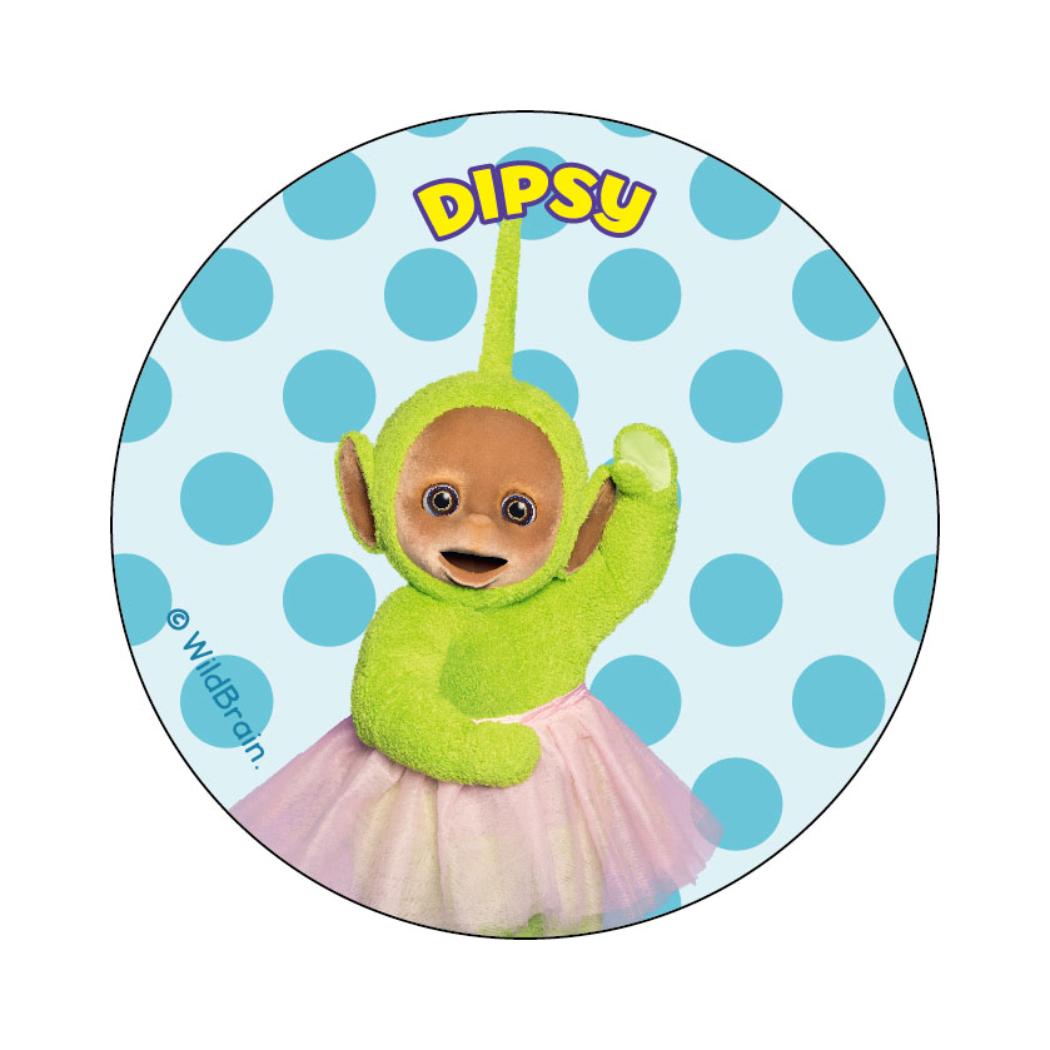 まじかる百貨店缶バッジ カンバッジ テレタビーズ DIPSY カルチュア エンタテインメント 絵が動く 変化 メール便可
