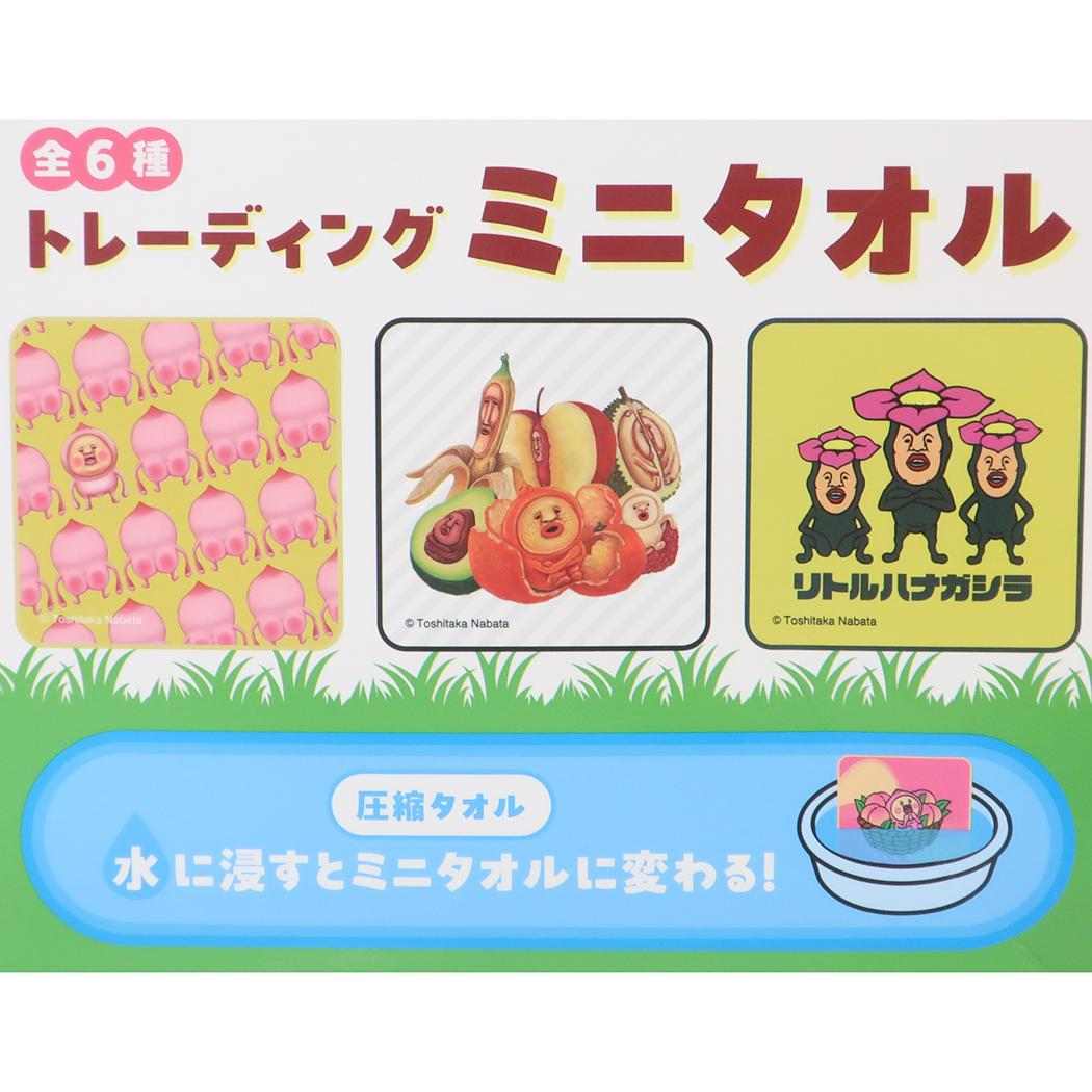 トレーディングミニタオル 全6種 ハンドタオル こびとづかん カルチュア エンタテインメント コレクション雑貨 メール便可