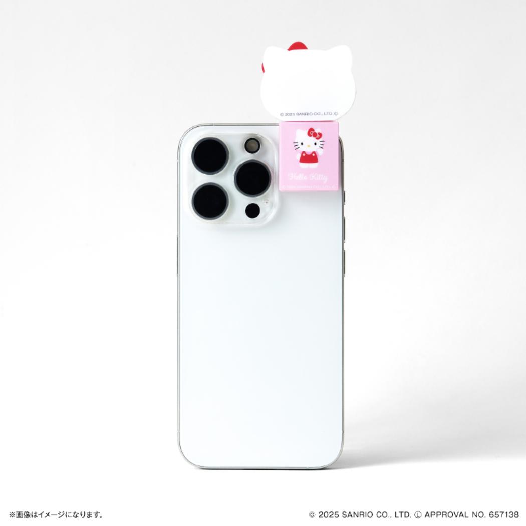 キャラスティックミラー 鏡 マイメロディ サンリオ カルチュア エンタテインメント スマホアクセ スライドミラー メール便可