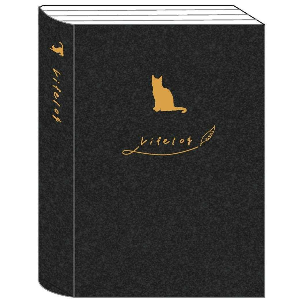 B7ライフログ 日記帳 みんなの文具 ねこ クローズピン ギフト雑貨 シンプル メール便可