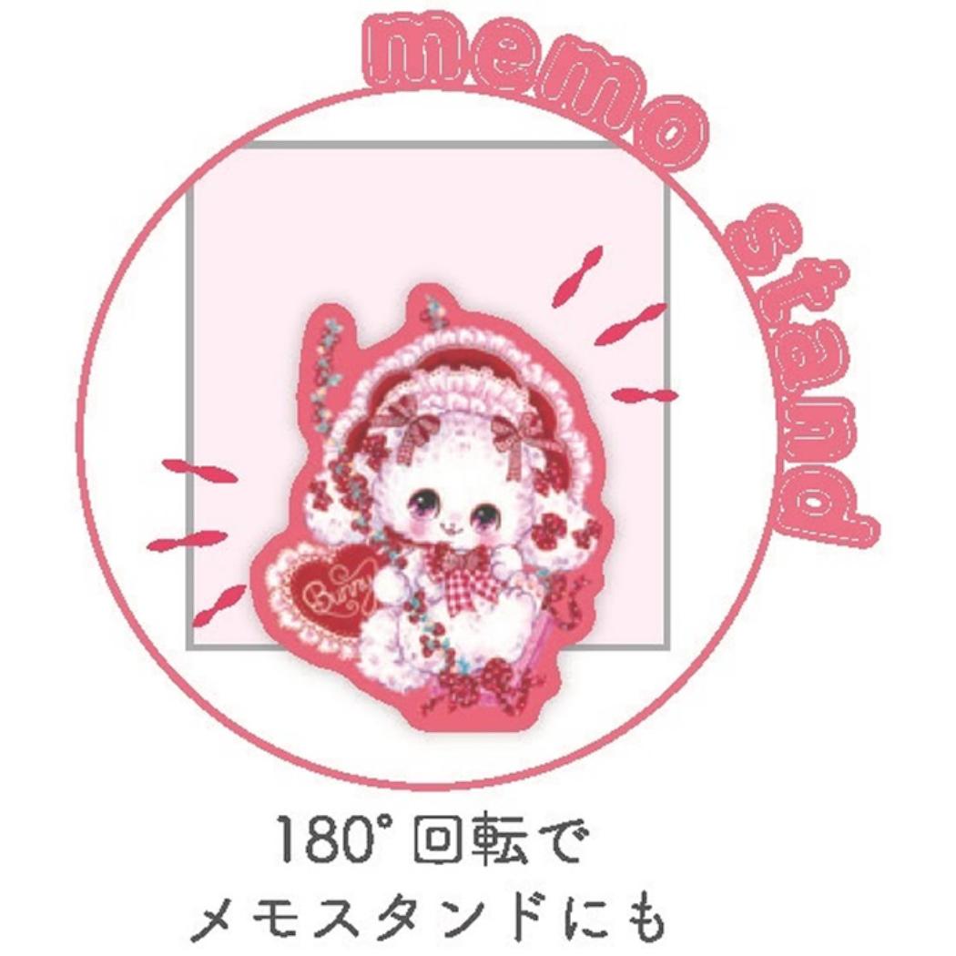 アクリルクリップ クリップ 飴ノ森ふみか あいどるピンク クローズピン 事務用品 書類整理 ガーリーイラスト メール便可