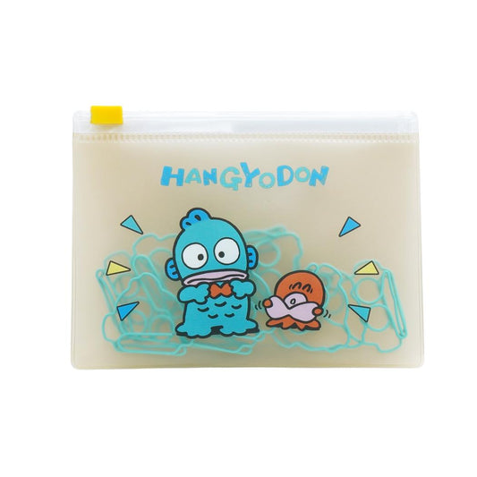 ハンギョドン クリップ ゼムクリップ サンリオ クローズピン スライダーケース付き 事務用品 キャラクター グッズ メール便可 シネマコレクション