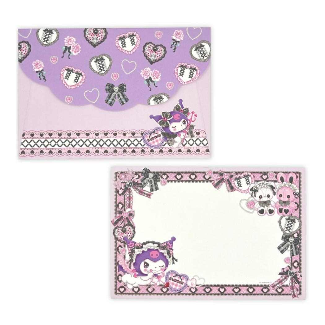 手紙セット レターセット クロミ サンリオ クローズピン 便箋＆封筒 ガーリーイラスト メール便可