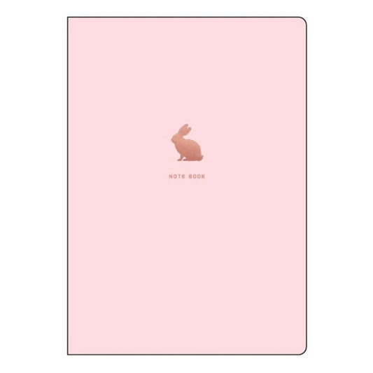 A5ノート 横罫ノート みんなの文具 うさぎ クローズピン おしゃれ文具 シンプル メール便可