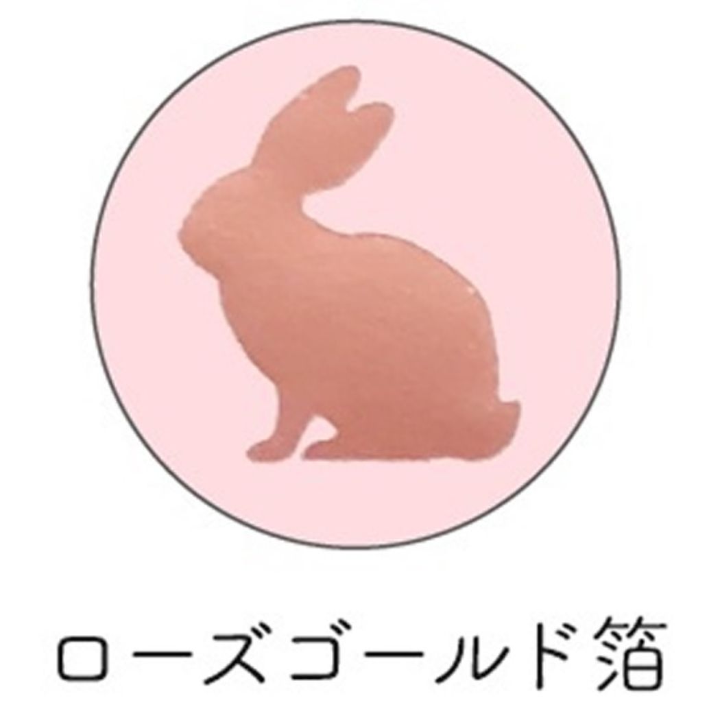 A5ノート 横罫ノート みんなの文具 うさぎ クローズピン おしゃれ文具 シンプル メール便可