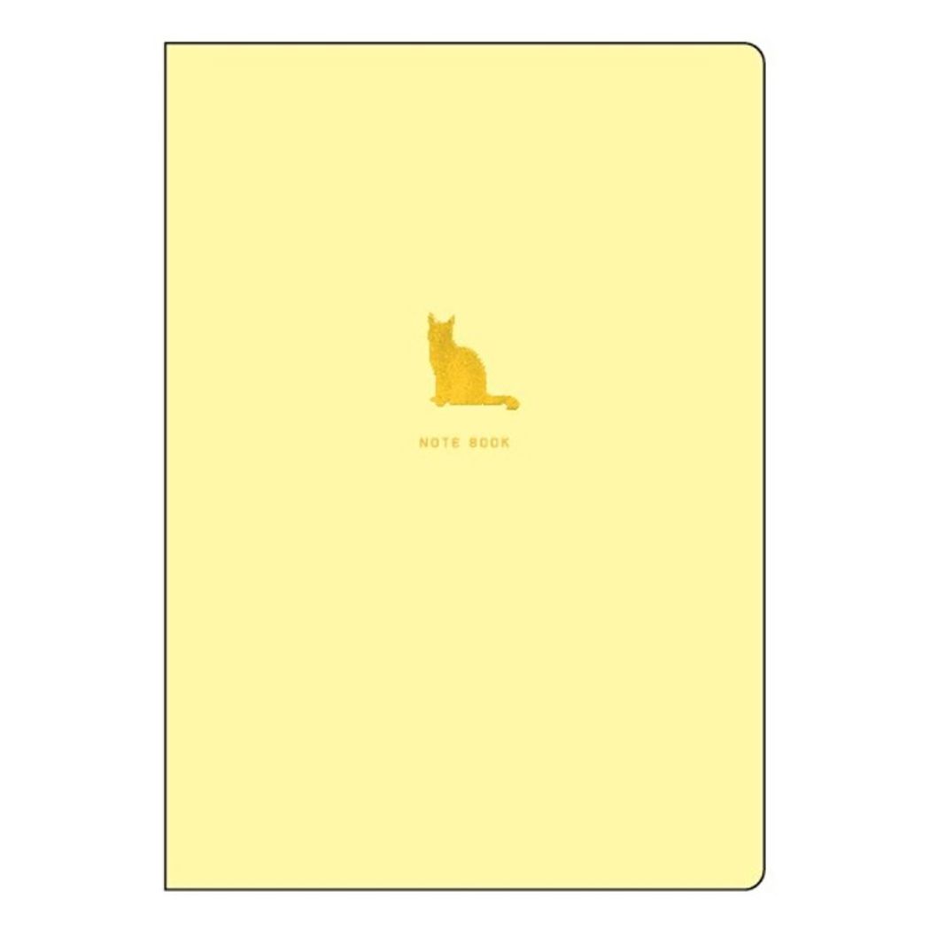 A5ノート 横罫ノート みんなの文具 ねこ クローズピン おしゃれ文具 シンプル メール便可