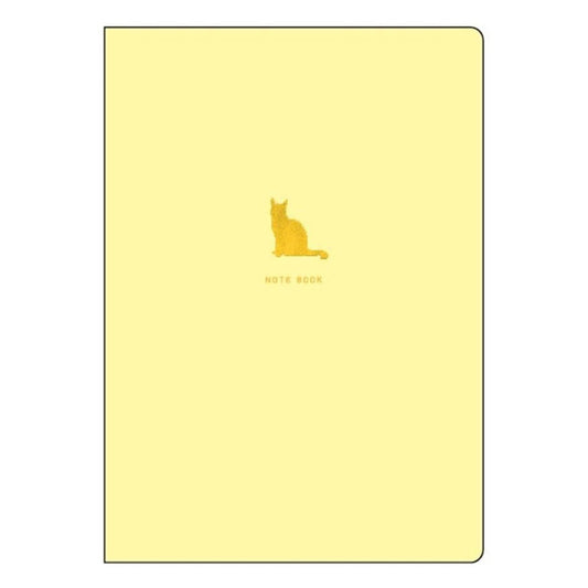 A5ノート 横罫ノート みんなの文具 ねこ クローズピン おしゃれ文具 シンプル メール便可