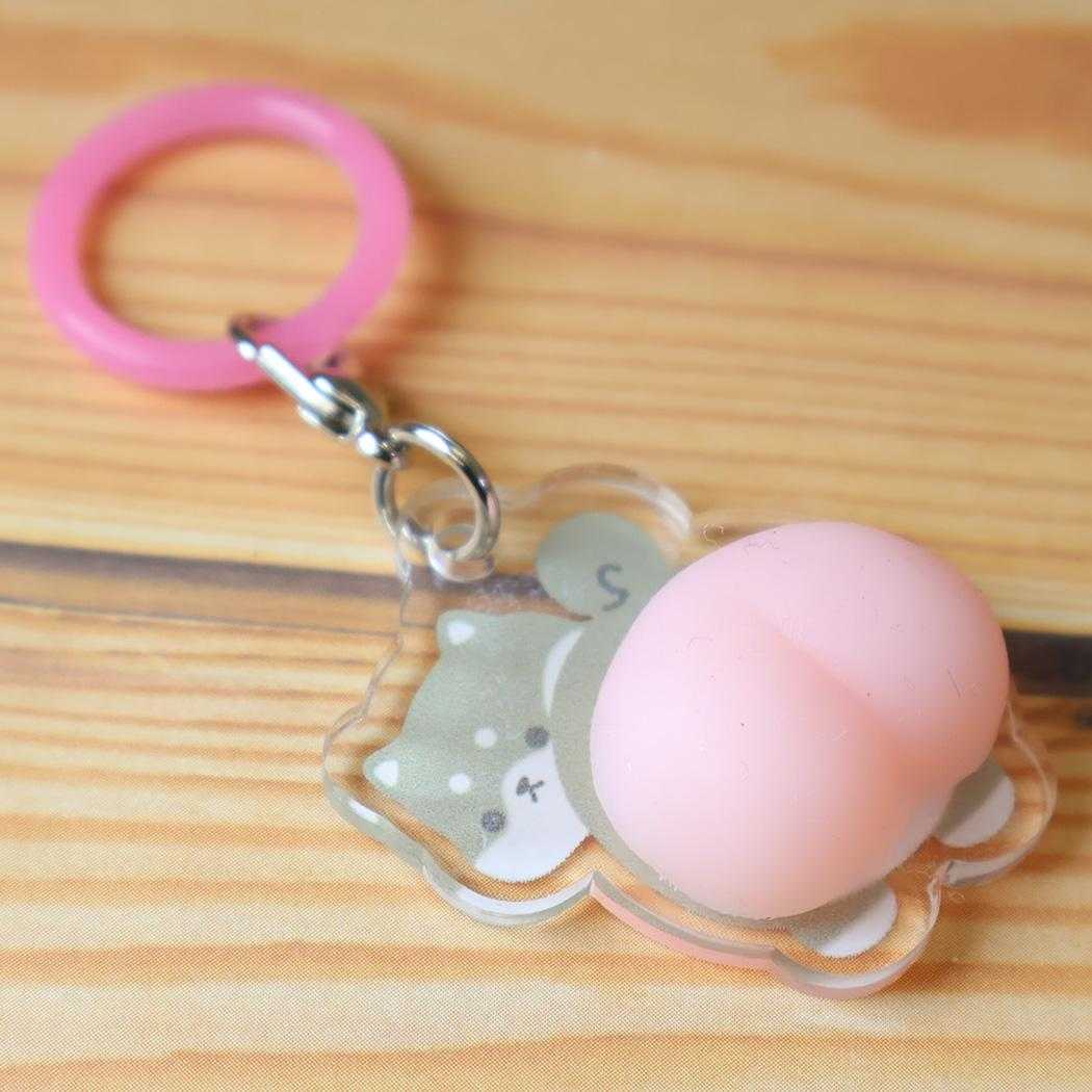 キーホルダー マーカーチャーム おしり ぷりしばくろ ミントイン