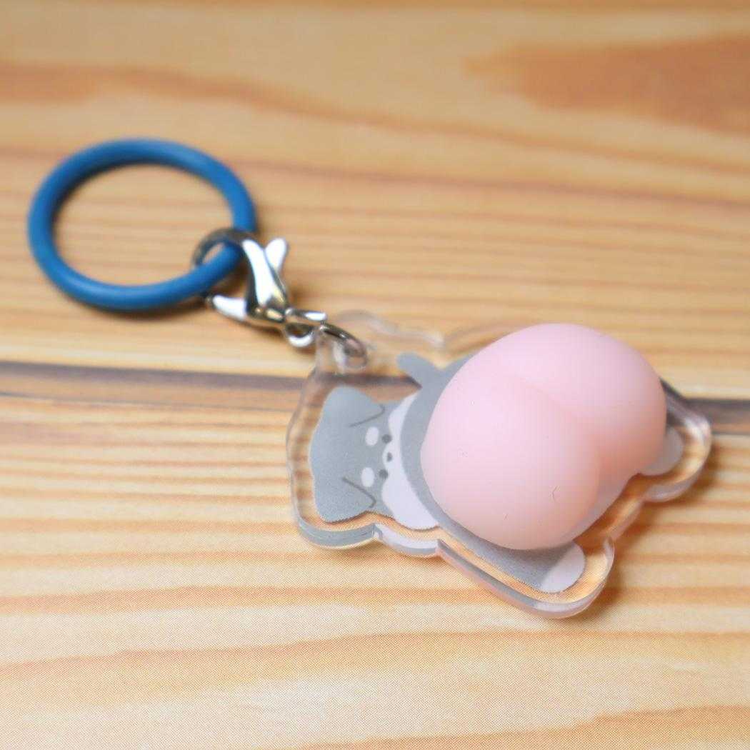 キーホルダー マーカーチャーム おしり ぷりしゅな ミントイン