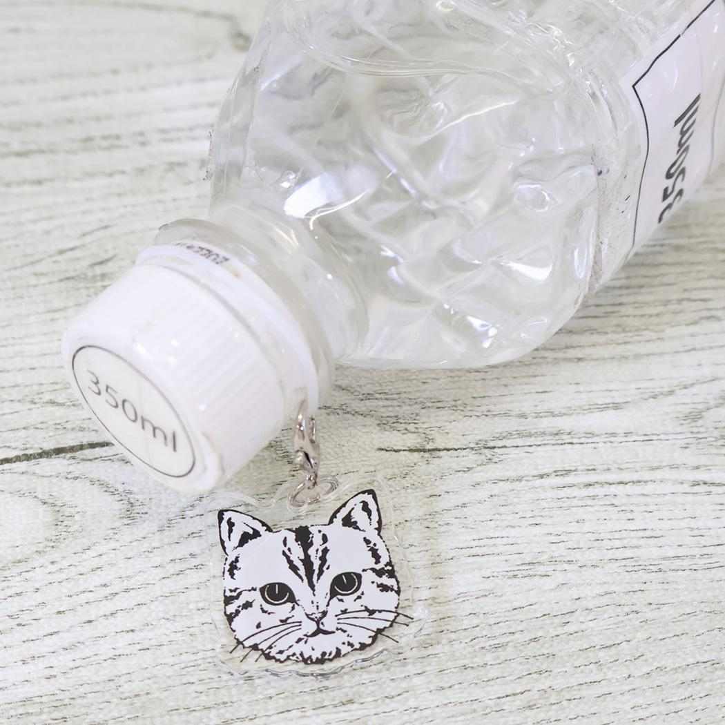 ねこ グッズ アンブレラマーカー ワンポイントチャーム シェリー ミントイン