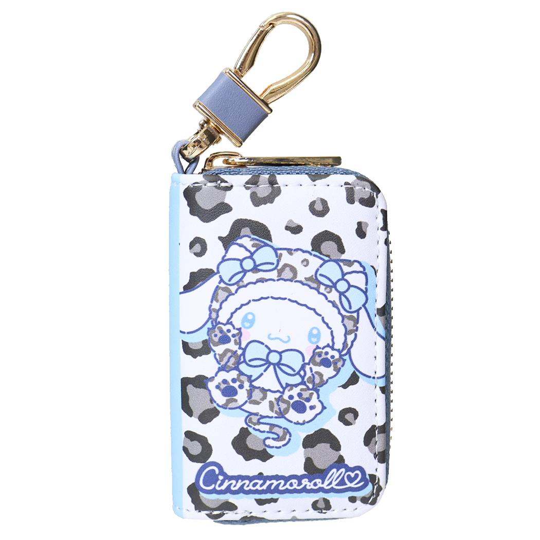 サンリオキャラクターズ キーケース スマートキーケース ヒョウ柄ホワイト シナモロール Sanrio 畑山商事