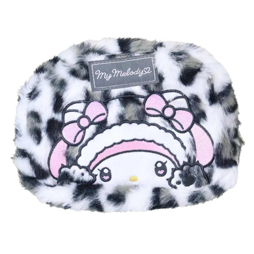 サンリオキャラクターズ コスメポーチ マルチポーチ ヒョウ柄ホワイト マイメロディ Sanrio 畑山商事