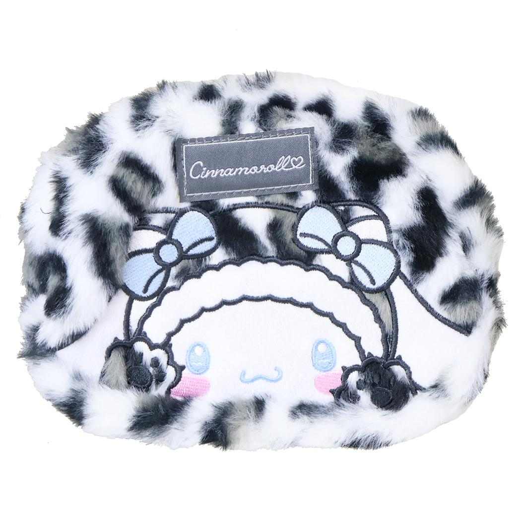 サンリオキャラクターズ コスメポーチ マルチポーチ ヒョウ柄ホワイト シナモロール Sanrio 畑山商事