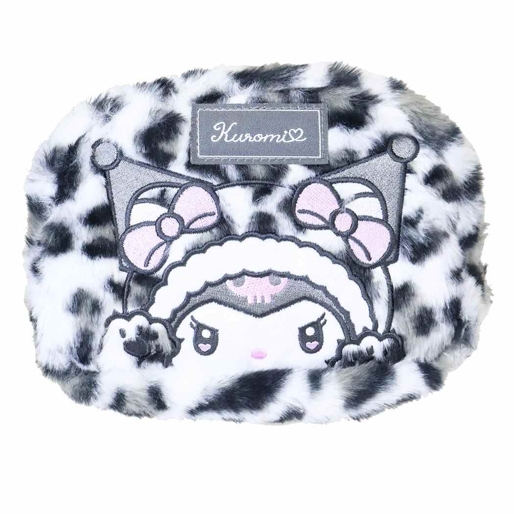 サンリオキャラクターズ コスメポーチ マルチポーチ ヒョウ柄ホワイト クロミ Sanrio 畑山商事