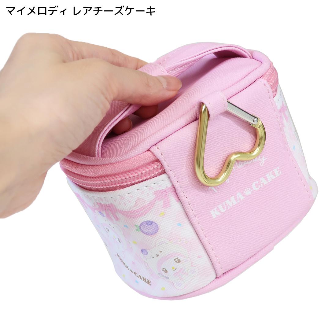 サンリオキャラクターズ ミニポーチ ミニミニバニィポーチ くまケーキ マイメロディ レアチーズケーキ Sanrio 畑山商事