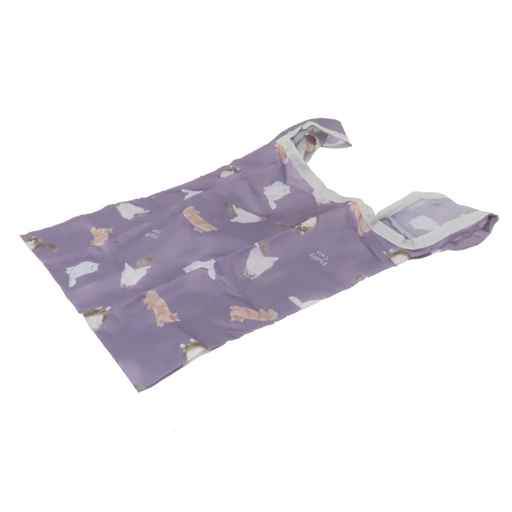 コンビニエコバッグ ショッピングバッグ ノラフレンズ PL ミントイン お買い物かばん コンビニ弁当 マチ広 コンパクト メール便可