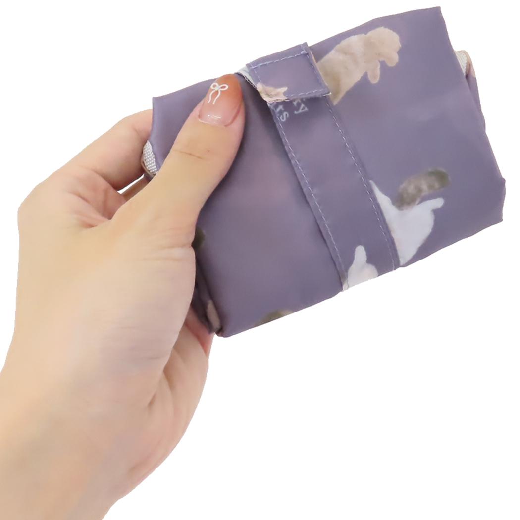 コンビニエコバッグ ショッピングバッグ ノラフレンズ PL ミントイン お買い物かばん コンビニ弁当 マチ広 コンパクト メール便可