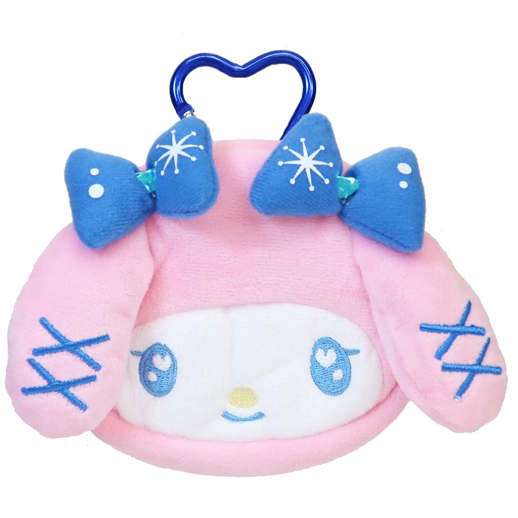 サンリオキャラクターズ ミニポーチ ミニフェイスポーチ ブルーウィンター マイメロディ Sanrio 畑山商事