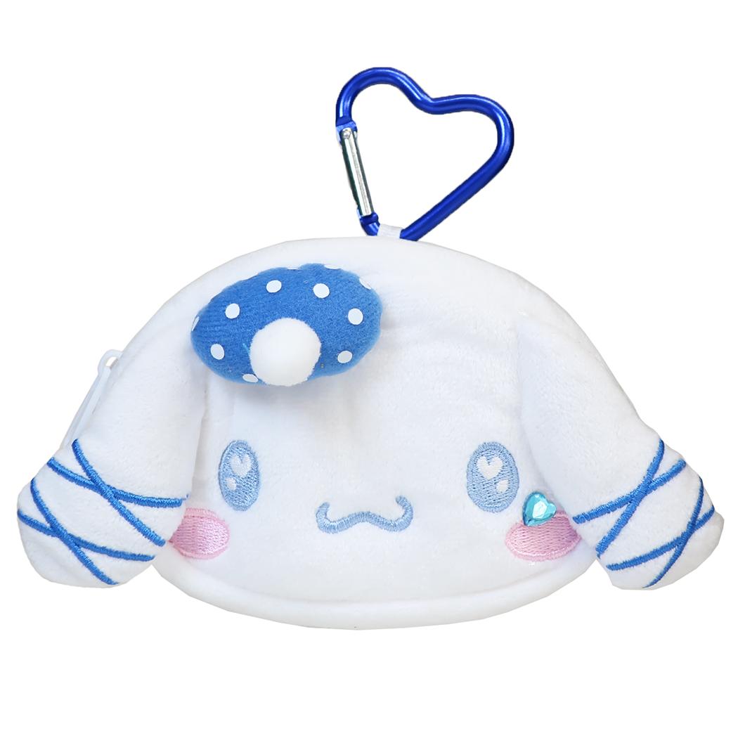 サンリオキャラクターズ ミニポーチ ミニフェイスポーチ ブルーウィンター シナモロール Sanrio 畑山商事