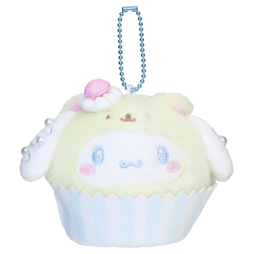 サンリオキャラクターズ マスコットキーホルダー カップケーキマスコット くまケーキ シナモロール ストロベリー Sanrio 畑山商事