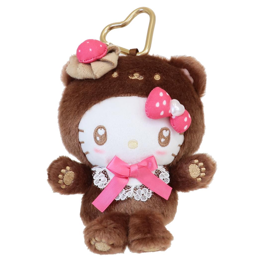 サンリオキャラクターズ ミニポーチ マスコットポーチ くまケーキ ハローキティ チョコ Sanrio 畑山商事