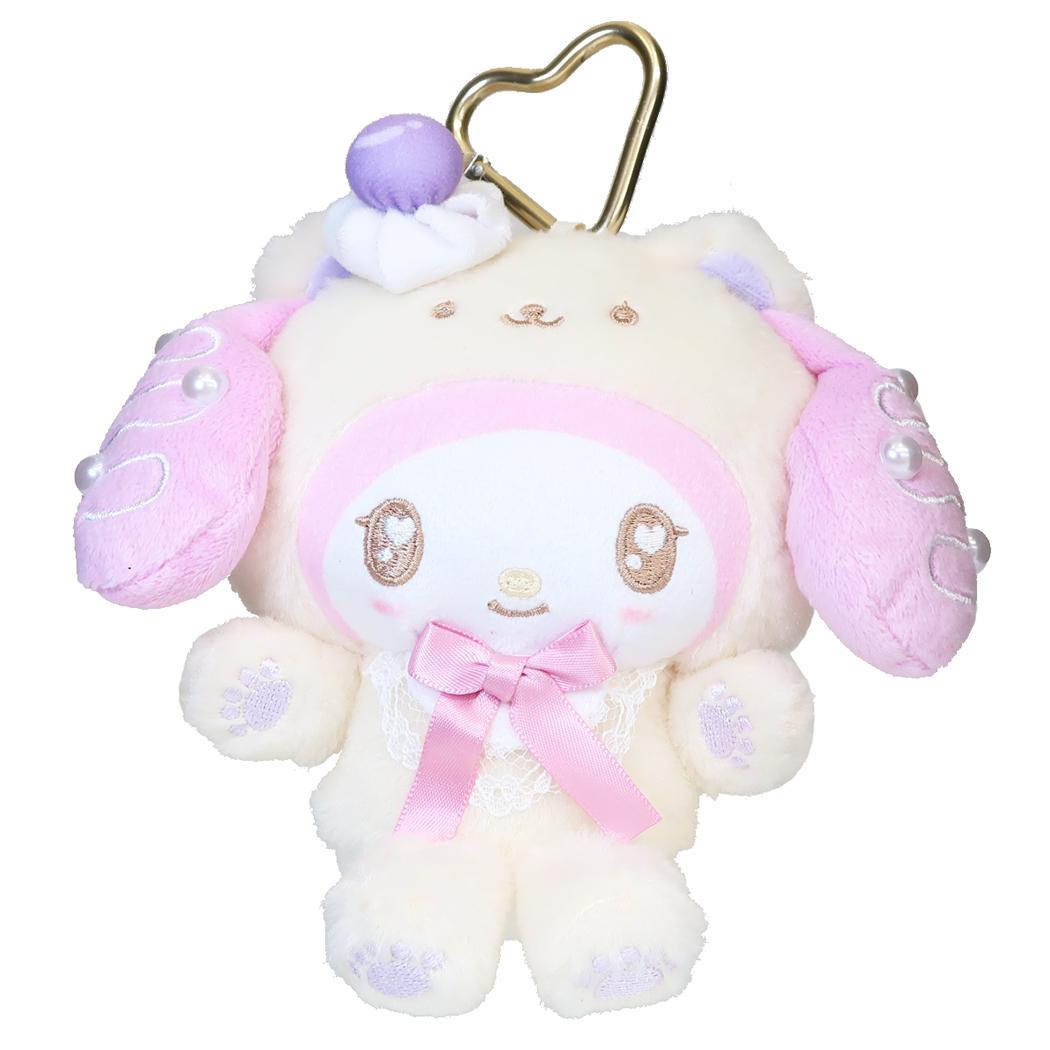 サンリオキャラクターズ ミニポーチ マスコットポーチ くまケーキ マイメロディ レアチーズケーキ Sanrio 畑山商事