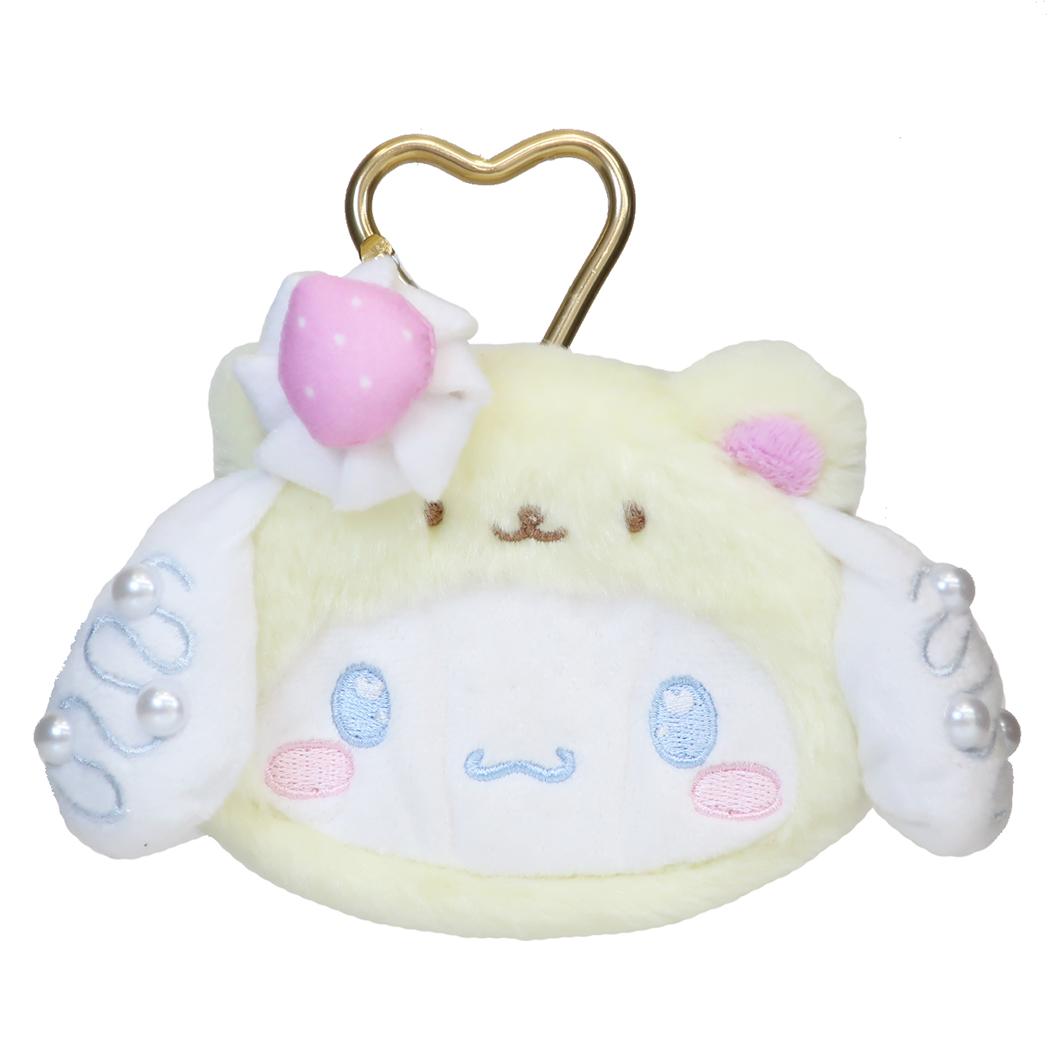 サンリオキャラクターズ ミニポーチ ミニフェイスポーチ くまケーキ シナモロール ストロベリー Sanrio 畑山商事