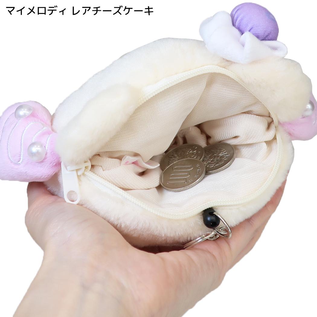 サンリオキャラクターズ 定期入れ フェイスリールパスケース くまケーキ マイメロディ レアチーズケーキ Sanrio 畑山商事