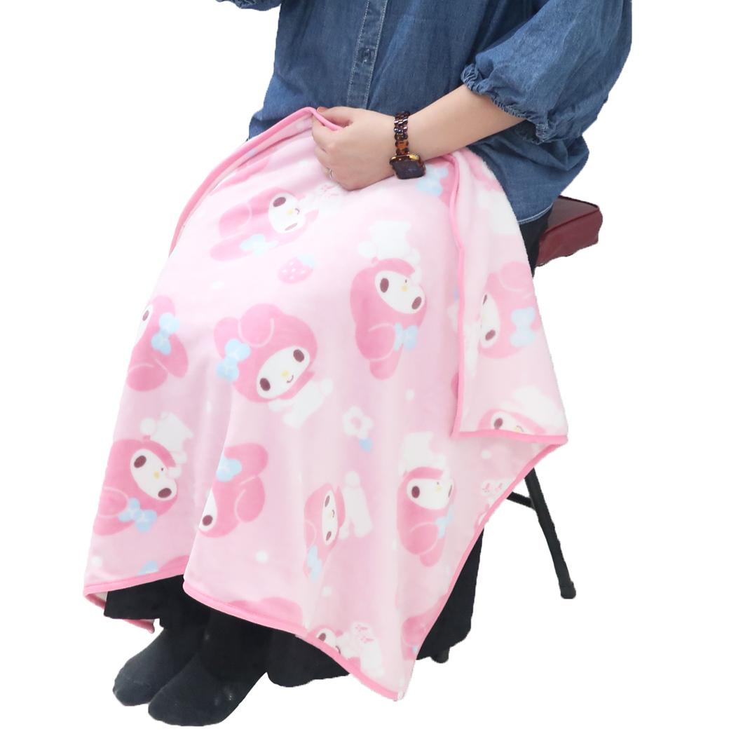 マイメロディ ブランケット フランネル ひざかけ毛布 サンリオ