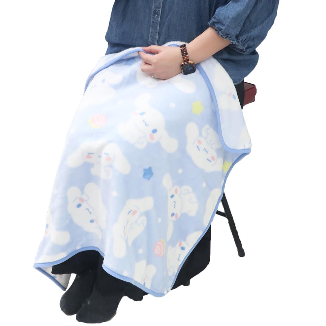 シナモロール ブランケット フランネル ひざかけ毛布 サンリオ