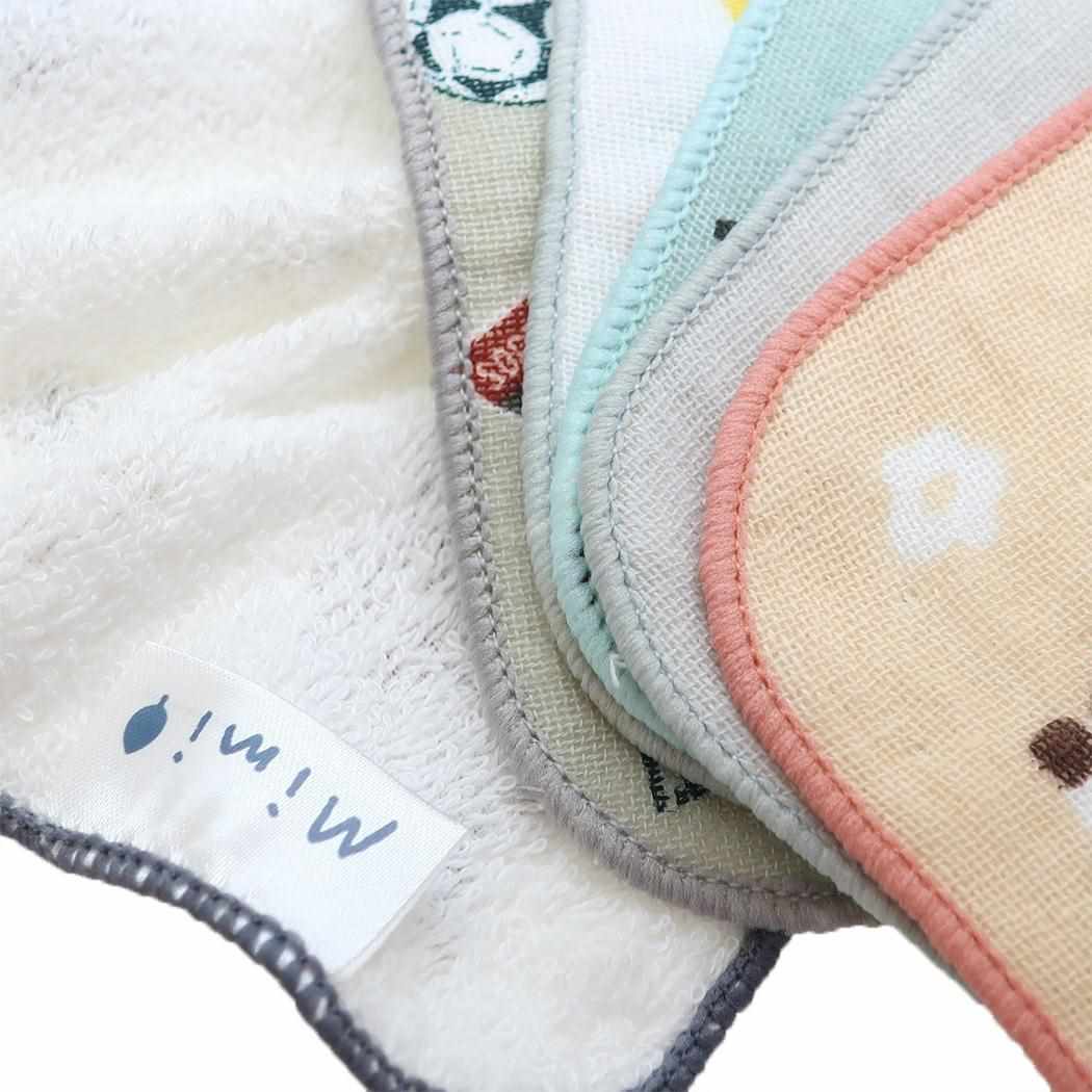 ガーゼミニミニタオル 15cm ハンドタオル ベースボール 新入学 ミントイン 汗拭きタオル 新学期準備雑貨 メール便可