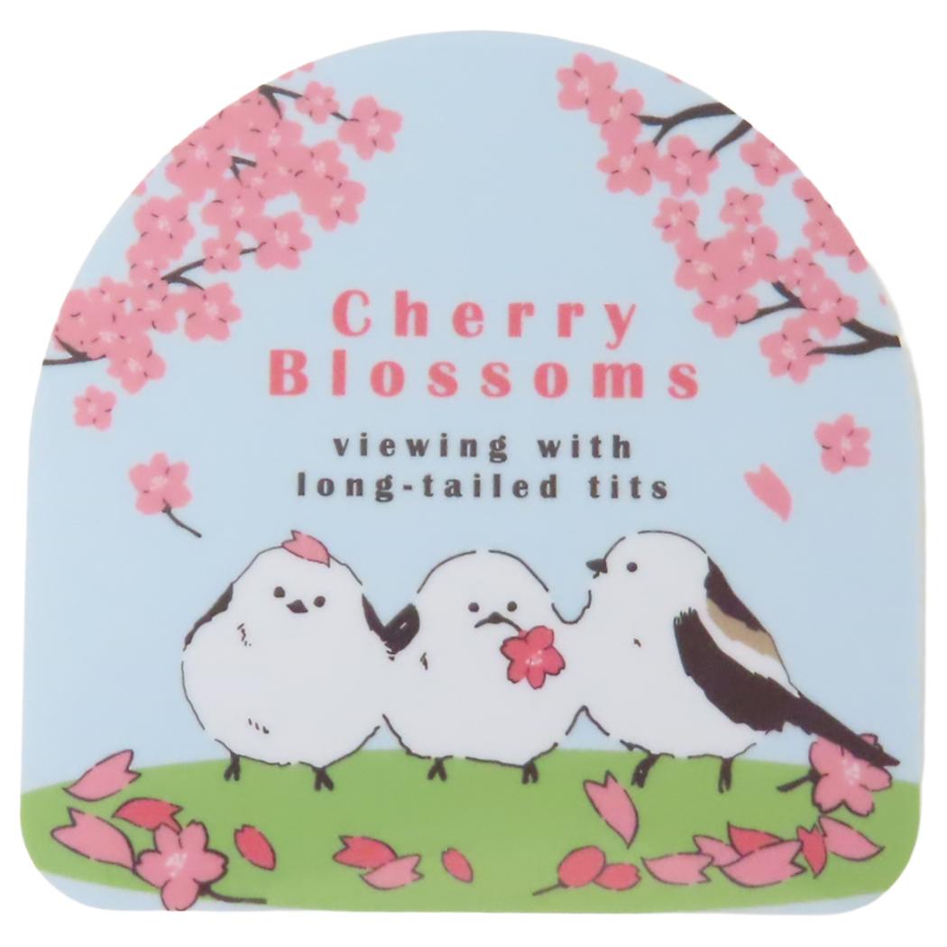 ステッカー ダイカットシール みるくと桜 ミントイン インバウンド デコシール 和風 日本 メール便可