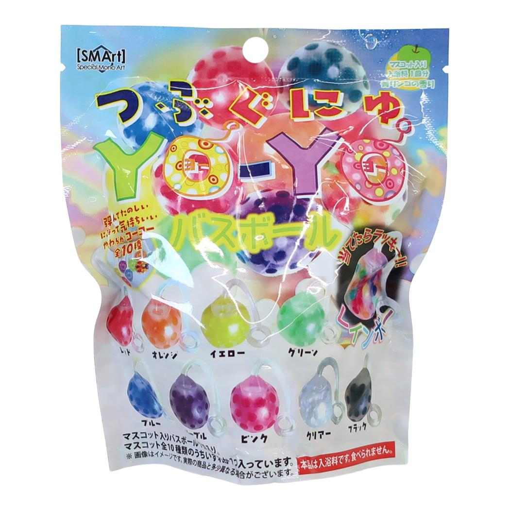 入浴剤 つぶぐにゅヨーヨー バスボール 全10種 単品 どれか1個