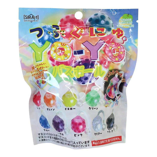 入浴剤 つぶぐにゅヨーヨー バスボール 全10種 単品 どれか1個